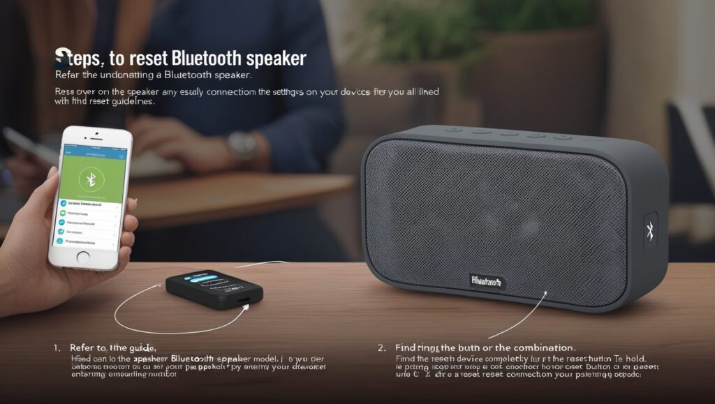 Steps to Reset a Bluetooth Speaker