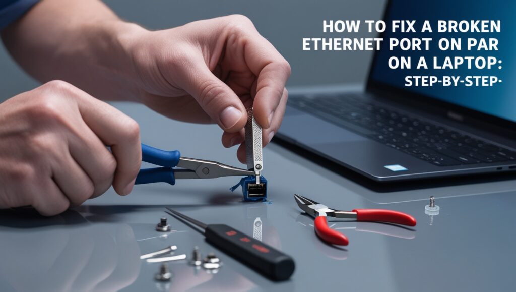 How to Fix a Broken Ethernet Port on a Laptop: Step-by-Step