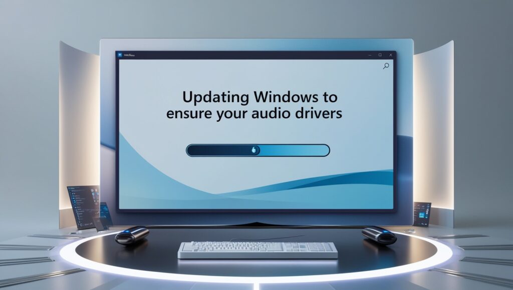 Updating Windows to Ensure Your Audio Drivers 