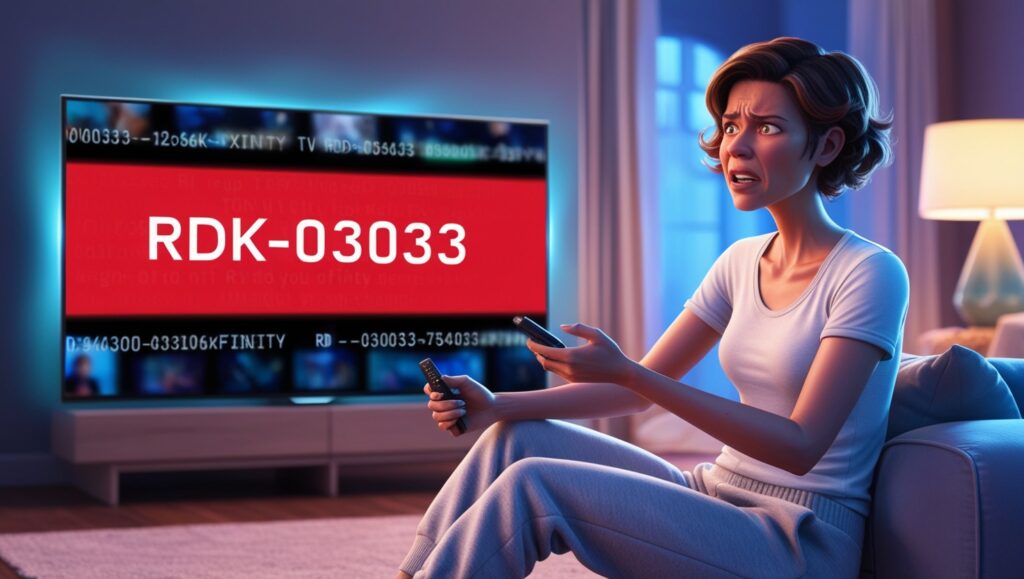 Xfinity Error Code RDK-03033: How to Fix Connection Issues