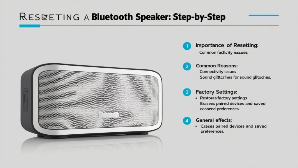 Resetting a Bluetooth Speaker: Step-by-Step