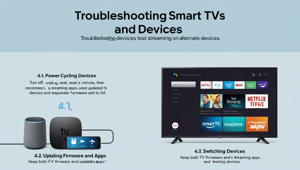 Troubleshooting Smart TVs and Devices