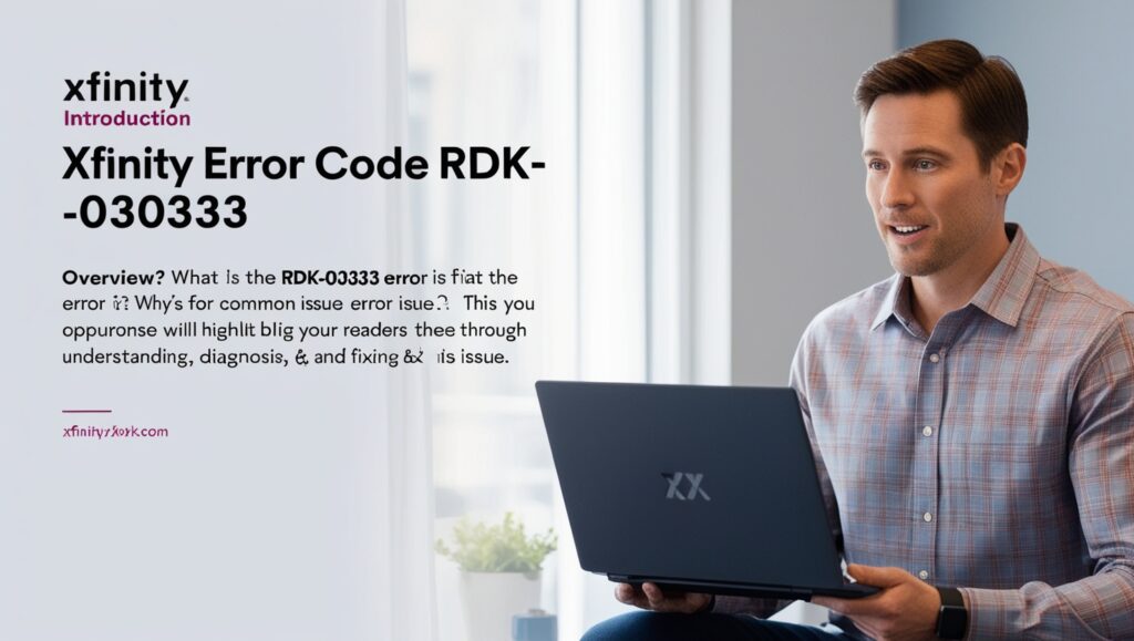 Xfinity Error Code RDK-03033