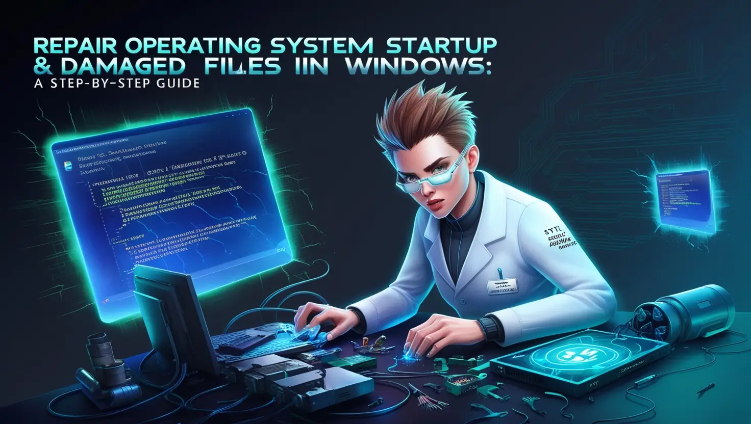 Step-by-Step Guide To Repair Operating System Startup & Damaged Files in Windows