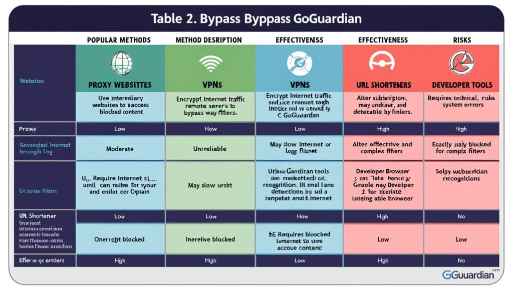 Methods to Bypass GoGuardian