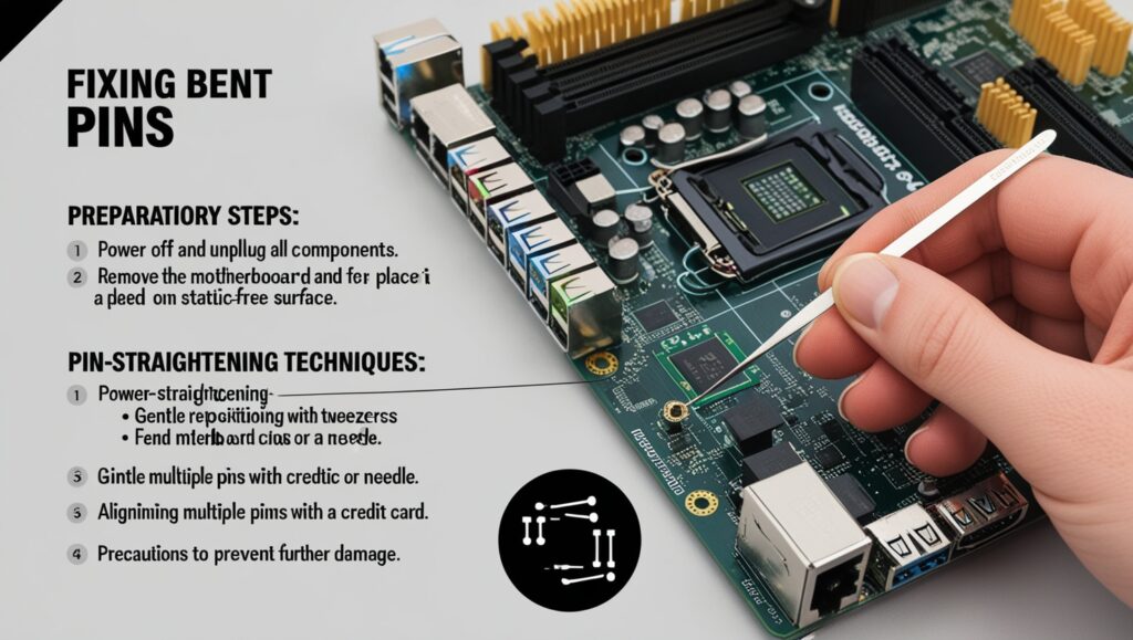 Fixing Bent Pins