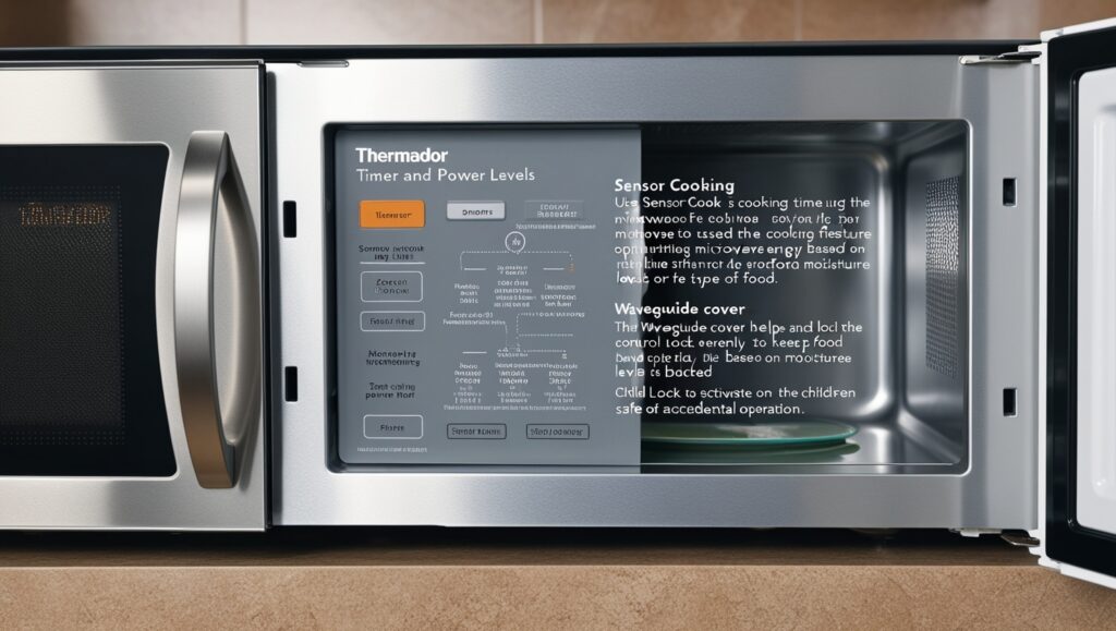 Using the Thermador MD24WS Microwave